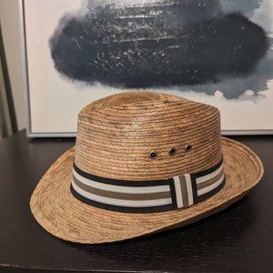Straw Hat Fedora